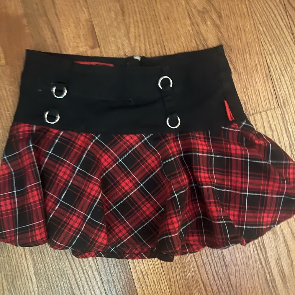 Tripp yellow plaid skirt cheap